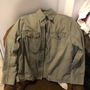 EUC Abercrombie army green field jacket. Sz Medium